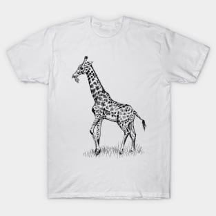 Giraffe Print T-Shirt